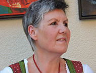 Mundartautorin Angela Hopf
